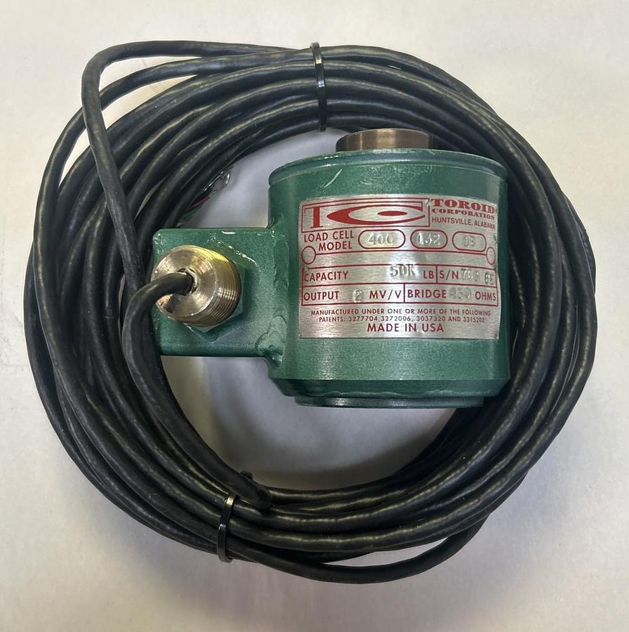 Used TOROID,400-132-1B,LOAD CELL 50K LBS