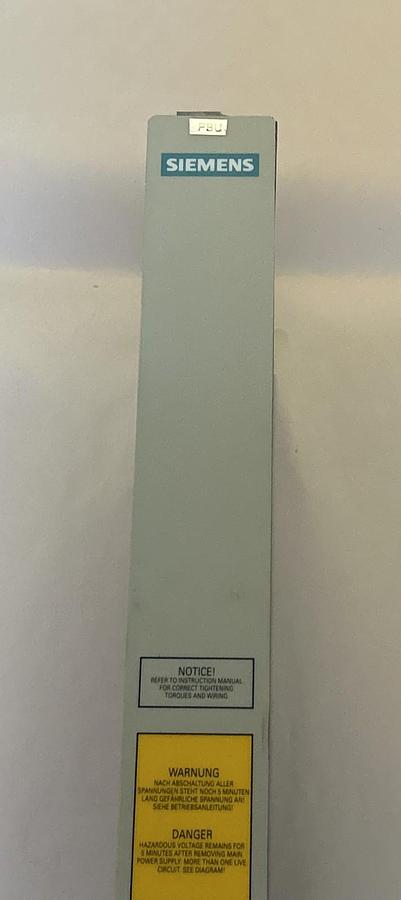 Used SIEMENS,6SE7021-6ES87-2DA1,SIMOVERT MASTERDRIVE BRAKE UNIT