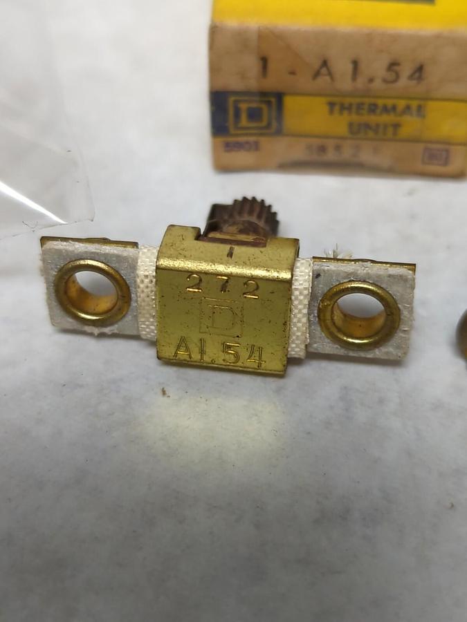 SQUARE D,A1.54,THERMAL OVERLOAD HEATER ELEMENT LOT OF 4 NOS