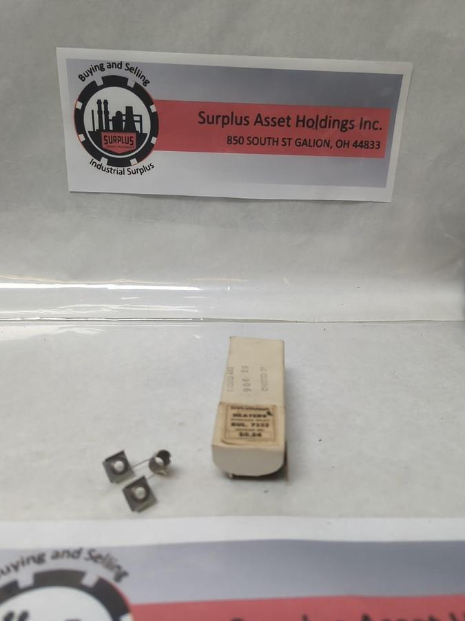SYLVANIA,S0.84,OVERLOAD HEATER ELEMENT NOS