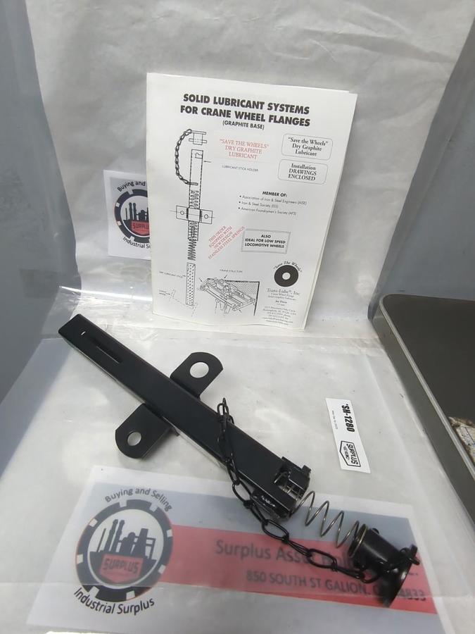 TRANS-LUBE,87047,SOLID LUBRICANT SYSTEM FOR CRANE WHEEL FLANGES NOS