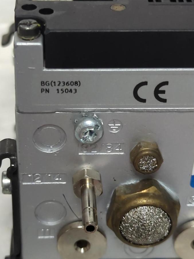 Used FESTO,CPV10-GE-MP-6,PNEUMATIC VALVE MANIFOLD 18254 PRE-OWNED