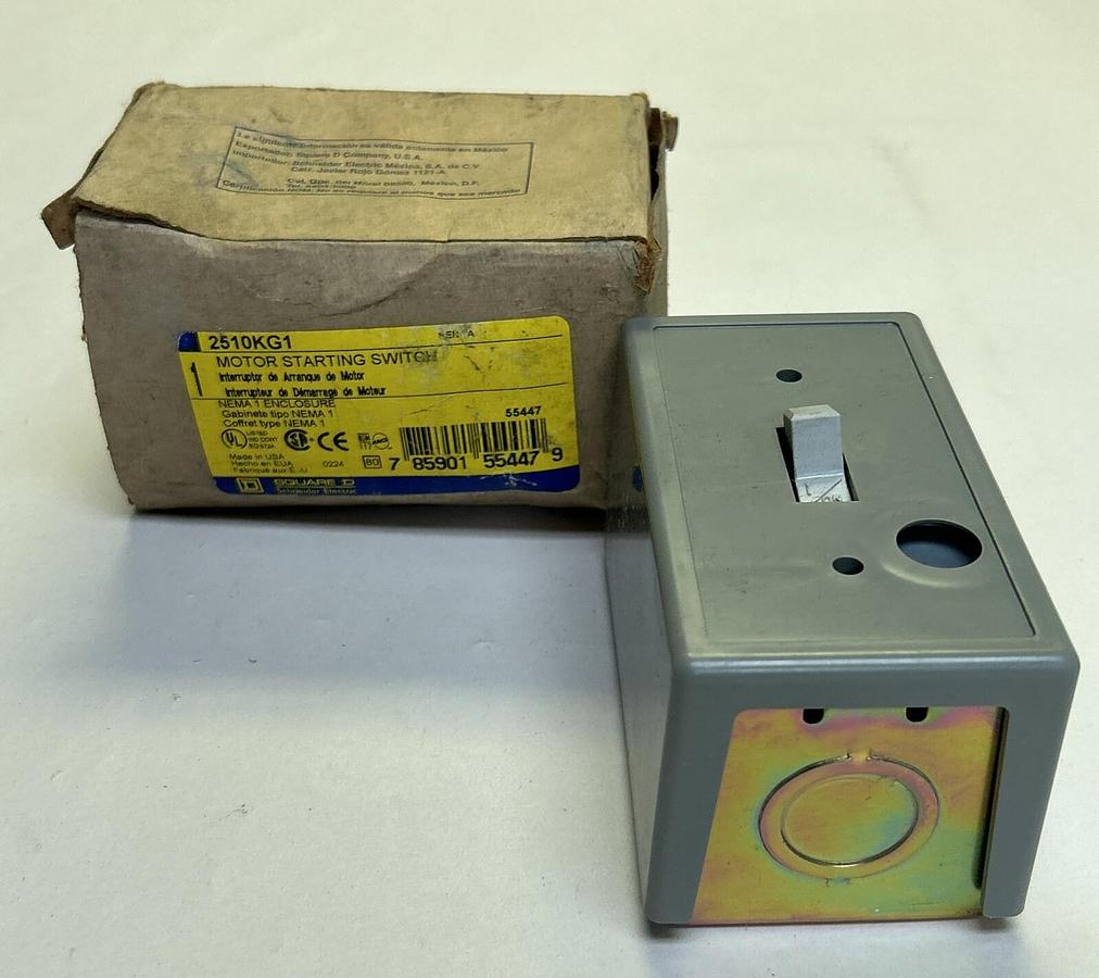SQUARE D,2510KG1,MOTOR STARTING SWITCH NOS