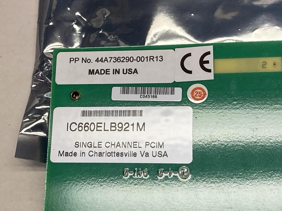 GE Fanuc,IC660ELB921M,Genius Single Channel PCIM