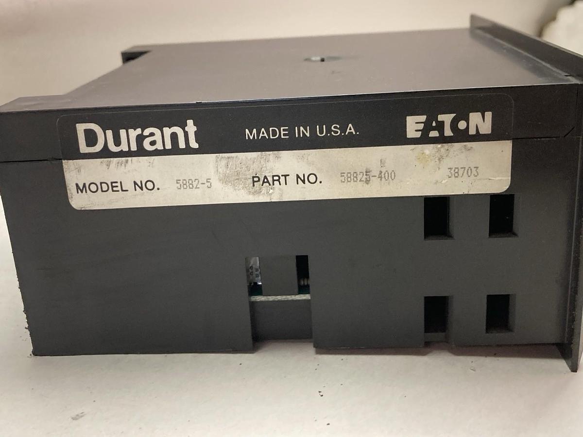 Used Durant,Model 5882-7 Part 58825-400,Controller Batch Count Rate Totalizer