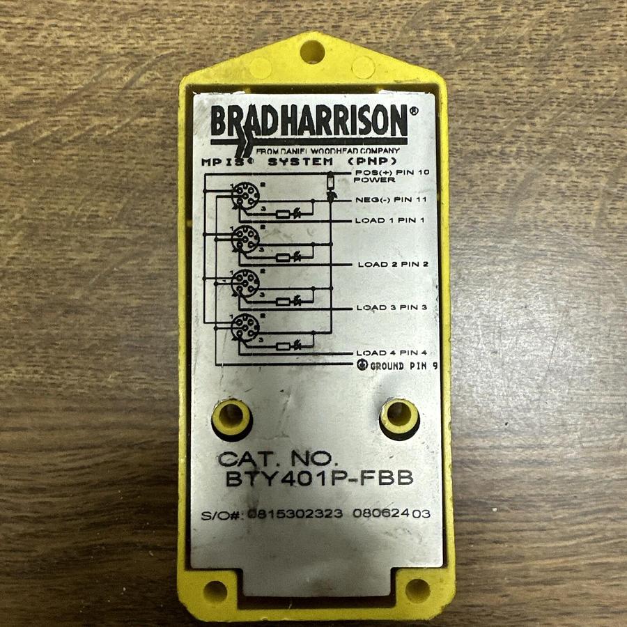 Used Brad Harrison,BTY401P-FBB,Multi Port Interconnect System