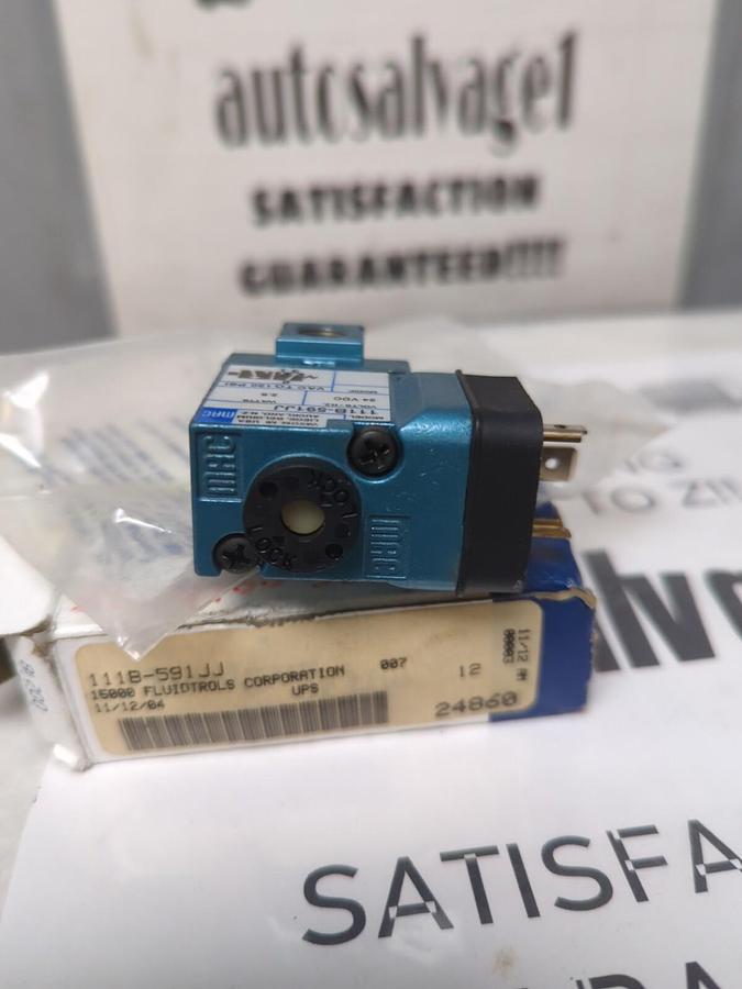 MAC VALVES,111B-591JJ,SOLENOID VALVE NOS