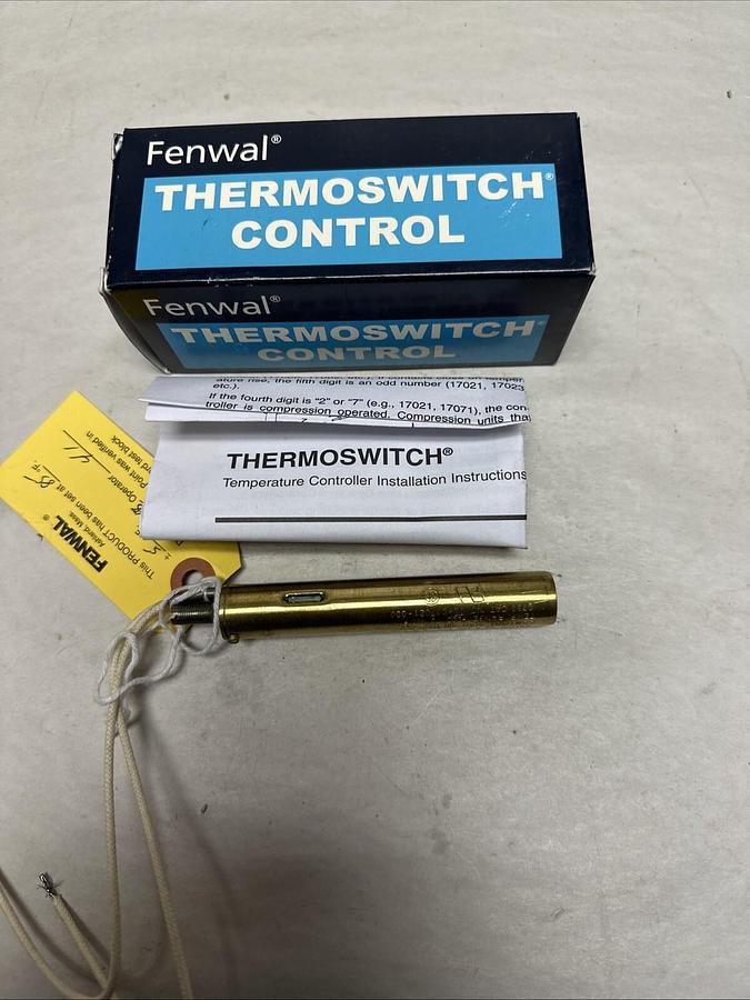Used Fenwal,01-017021-000,Thermoswitch Control