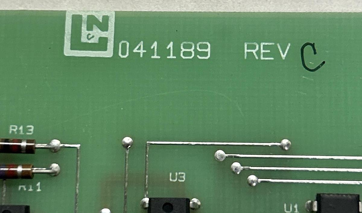 Used LEEDS & NORTHRUP,041189,RELAY BOARD
