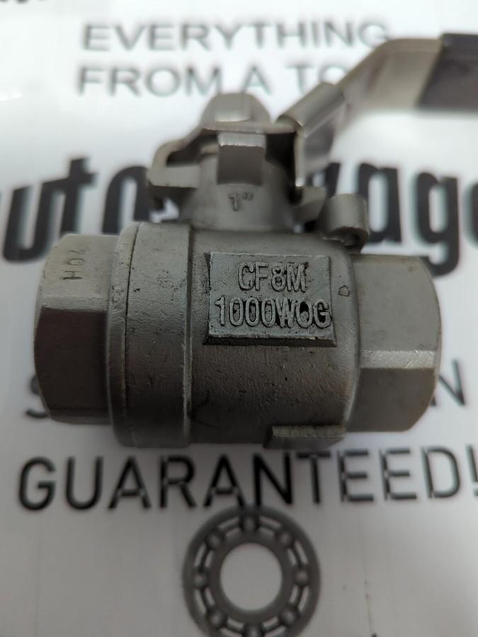SVF,CF8M,1 INCH BALL VALVE 1000 WOG NOS