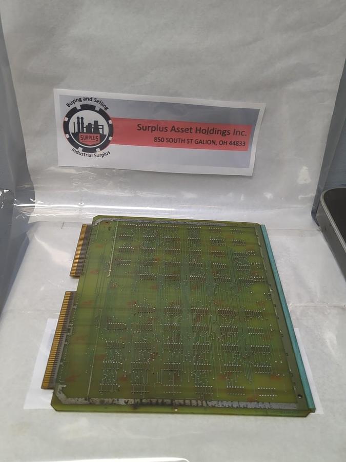 Used BENDIX,12721,S5 TAPE READER PUNCH INTERFACE CIRCUIT BOARD PRE-OWNED