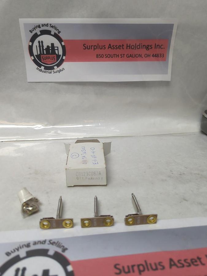 GENERAL ELECTRIC,CR123C087A,OVERLOAD HEATER ELEMENT LOT OF 3 NOS