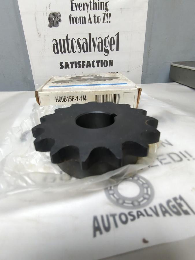 TSUBAKI,H60B15F-1-1/4,SPROCKET NEW IN BOX