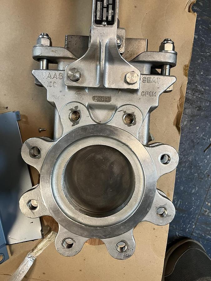 FNW,6500SP,PNEUMATIC ACTUATOR GATE VALVE 4" 150CWP SS316