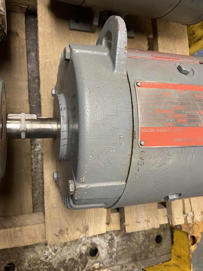 Used GE Kinamatic,CDL182AT,1Hp DC Motor 240VDC