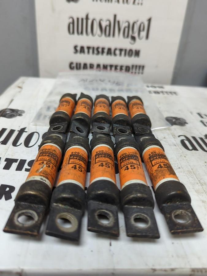 FERRAZ SHAWMUT,A60X45,TYPE-4 FUSES LOT OF 10 NOS