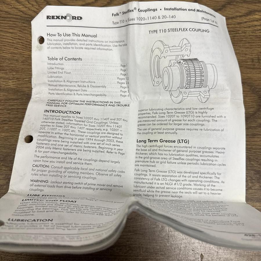 Rexnord,1080T10,Cover Grid Assembly