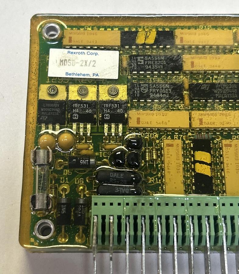 Used REXROTH,MDSD-2X/2,SOLENOID DRIVER BOARD