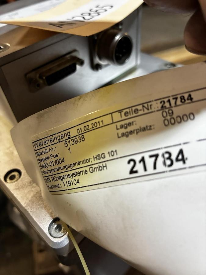 IMS,100 HSG 101,High Voltage Generator