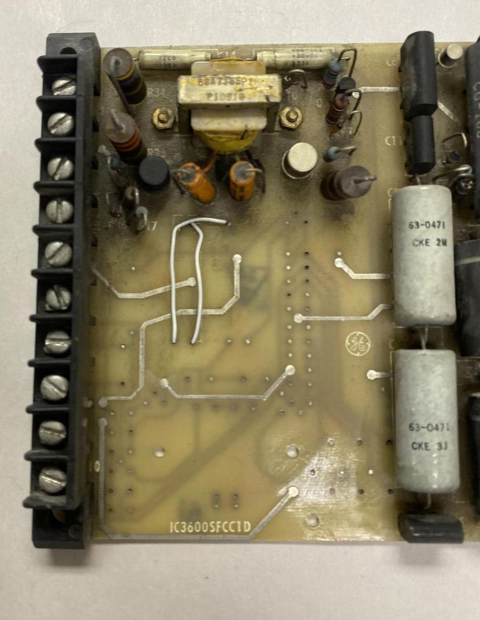 Used General Electric,IC3600SFCC1D,PC Board