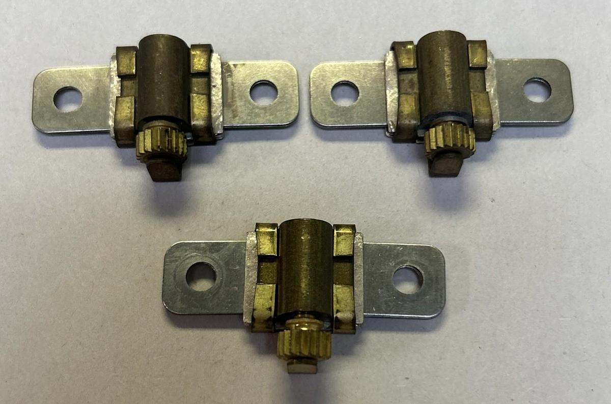 Used SQUARE D,B25,THERMAL OVERLOAD HEATER ELEMENT LOT OF 3