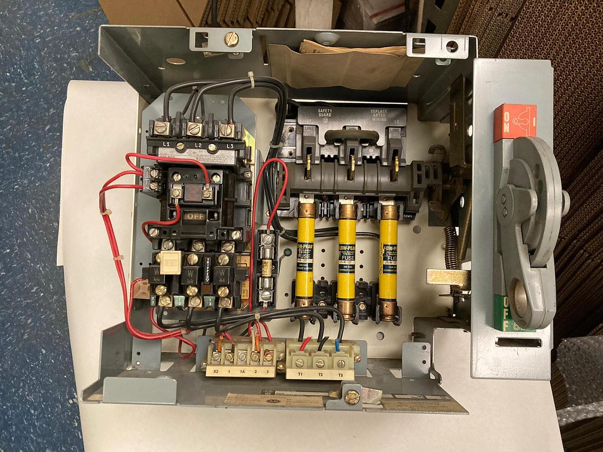 Used Allen-Bradley,2100 2112B,Size 1 Fused MCC 12 INCH Starter Feeder Bucket