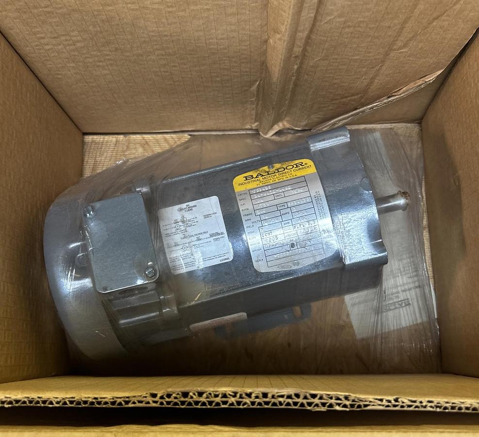 BALDOR,CD3425,DC MOTOR 1/4HP 1750RPM 100/50V 56C FRAME