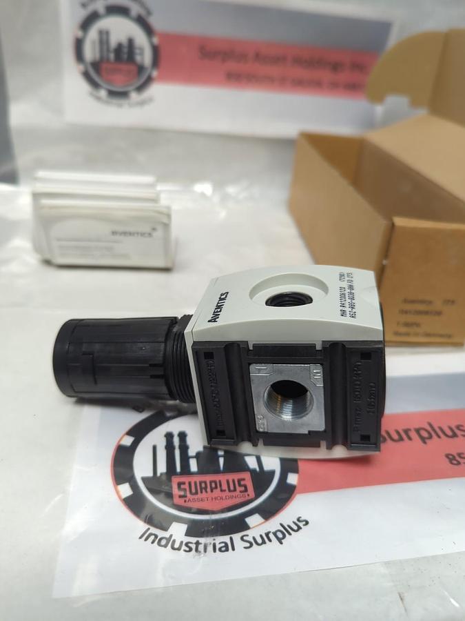 AVENTICS,R412006120,PNEUMATIC PRESSURE REGULATOR AS2-RGS-8038-GAN=8AH NOS