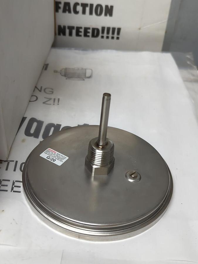 ASHCROFT,30211460-13,5 INCH BIOMETAL THERMOMETER 1/2 INCH BACK NPT TYPE EI