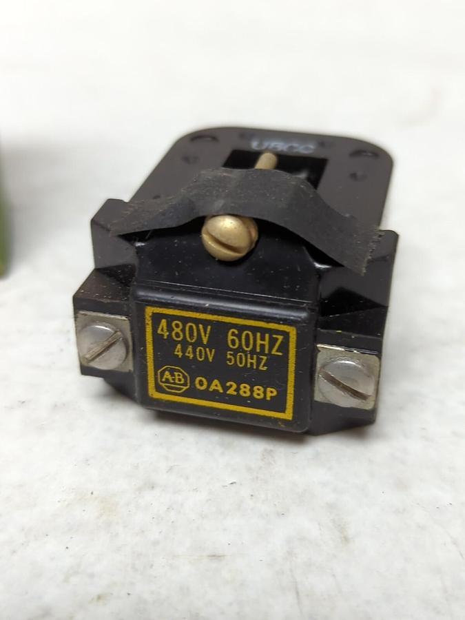 ALLEN BRADLEY,0A288P,COIL 440/480V 50/50CY NOS