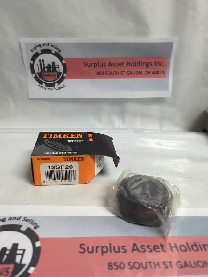 TIMKEN,12SF20,SPHERICAL PLAIN BEARING 1.25 IN BORE 2 IN OD NOS