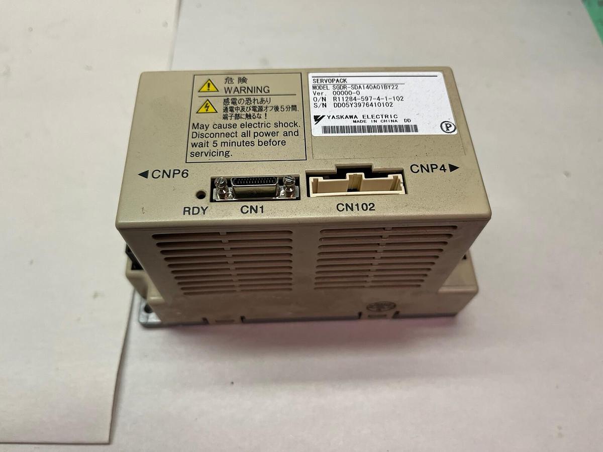 Used YASKAWA,SGDR-SDA140A01BY22,SERVO PACK DRIVE