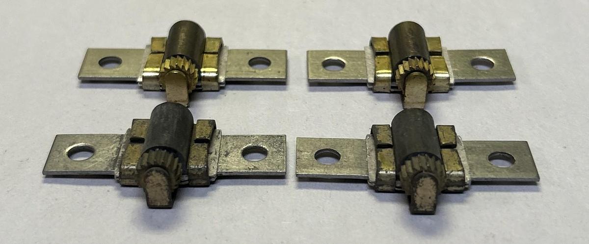 Used SQUARE D,B40,THERMAL OVERLOAD HEATER ELEMENT LOT OF 4