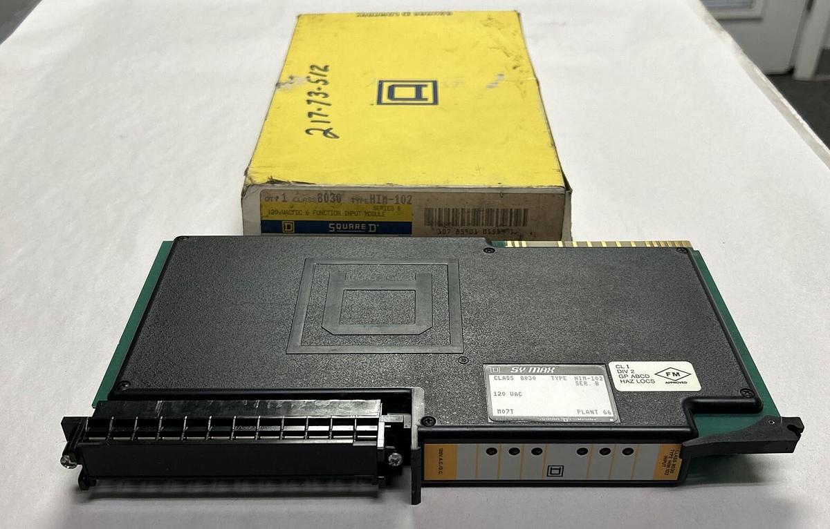 Used SQUARE D,8030-HIM-102,INPUT MODULE NEW