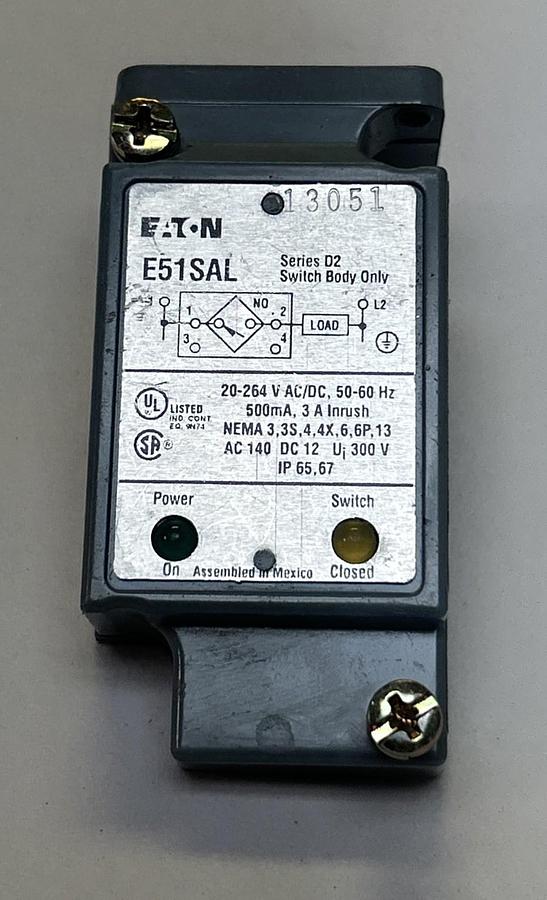 Used EATON,E51SAL,PROXIMITY SWITCH BODY ONLY