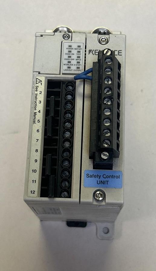 Used KEYENCE,SL-R11E,SAFETY CONTROL UNIT