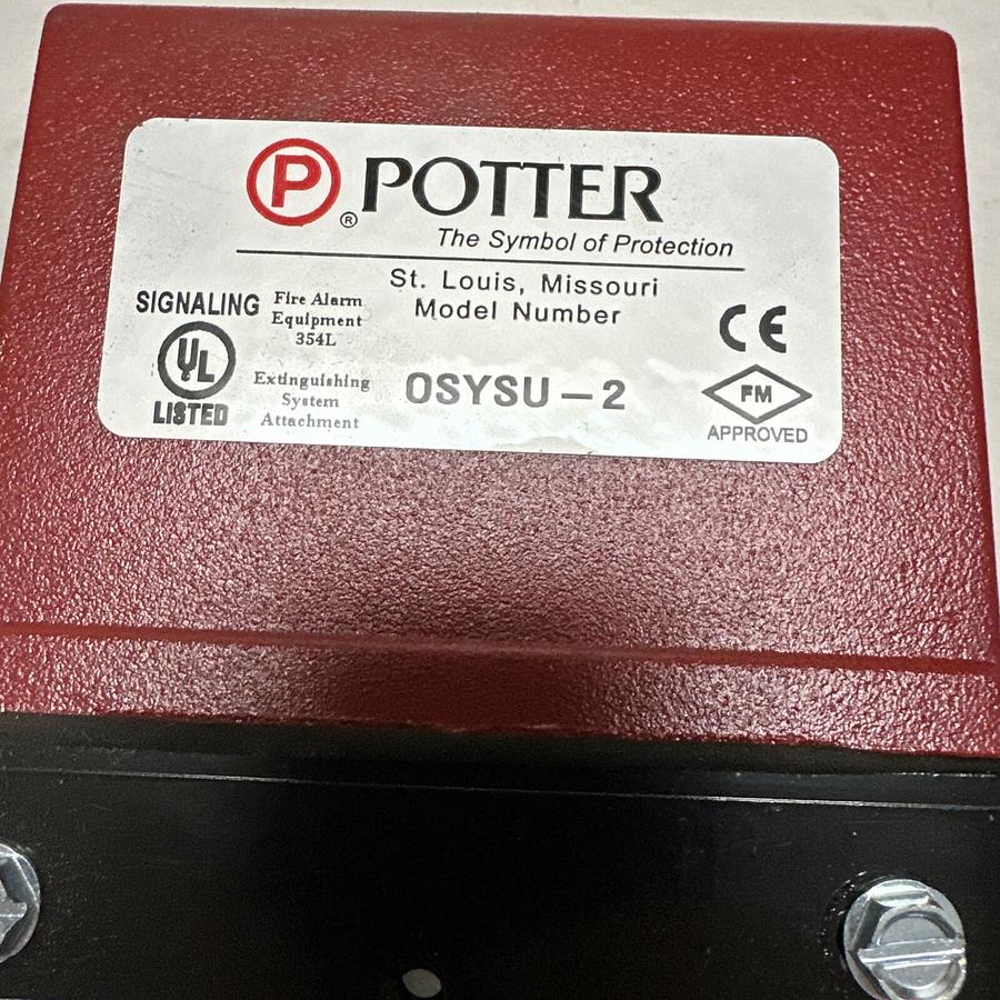 Used Potter,OSYSU-2,Supervisory Switch NEW