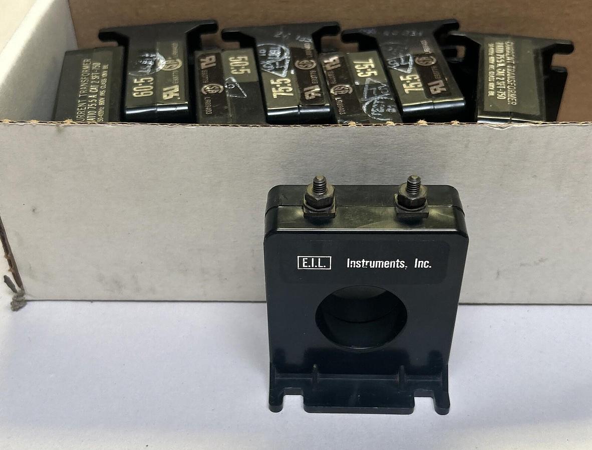 Used INSTRUMENTS INC,2SFT-750,CURRENT TRANSFORMER LOT OF 8
