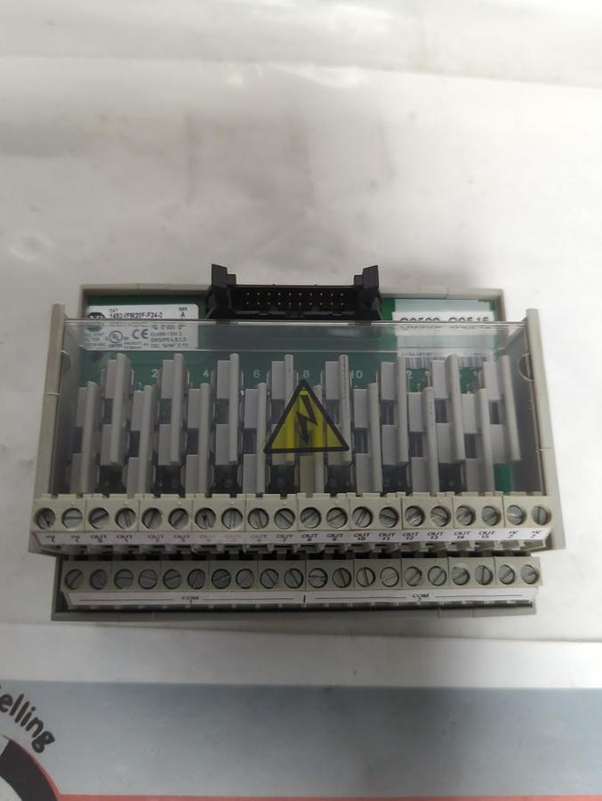 Used ALLEN BRADLEY,1492-IFM20F-F24-2,SERIES A FUSIBLE INTERFACE MODULE PRE-OWNED