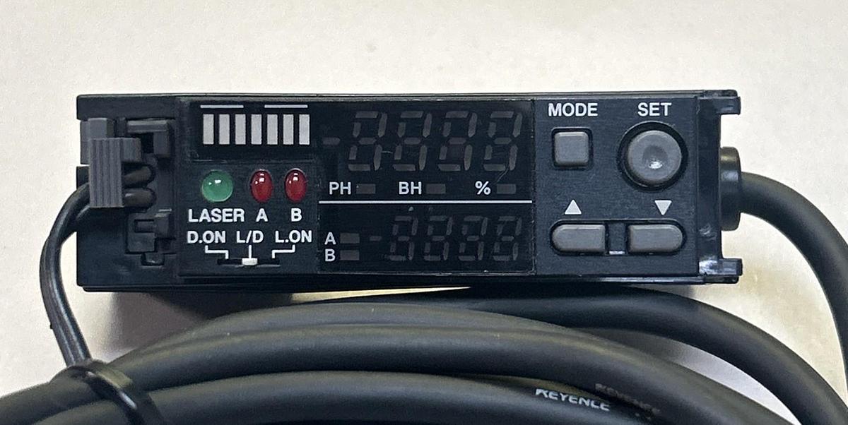 Used KEYENCE,LV-21A,LASER SENSOR