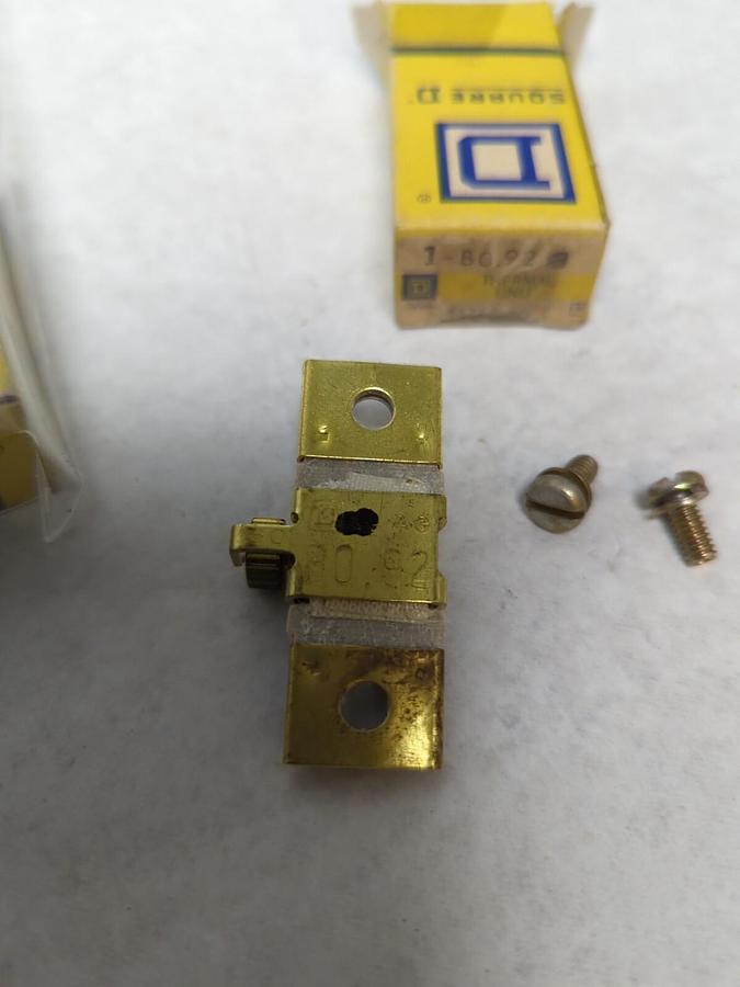 SQUARE D,B0.92,THERMAL OVERLOAD HEATER ELEMENT LOT OF 5 NOS