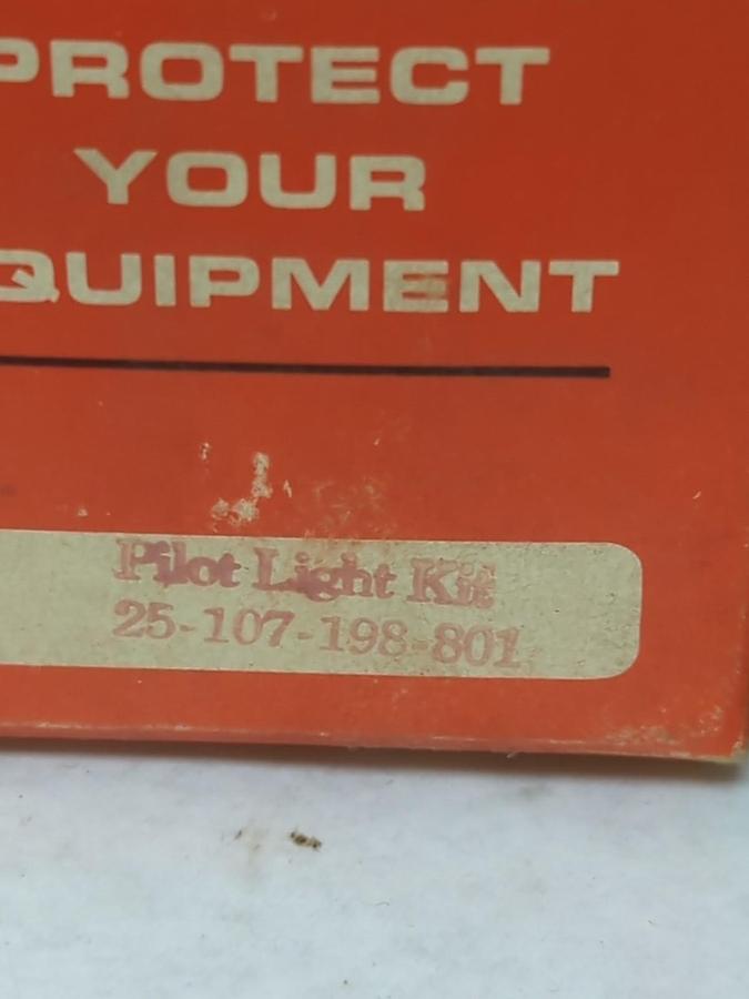 ALLIS CHALMERS,25-107-198-801,GENERAL PURPOSE CONTROL PILOT LIGHT KIT NOS