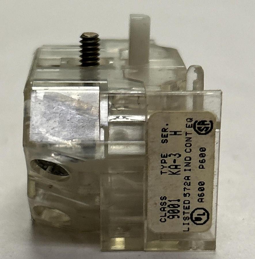 SQUARE D,9001-KA3,CONTACT BLOCK LOT OF 2 NOS