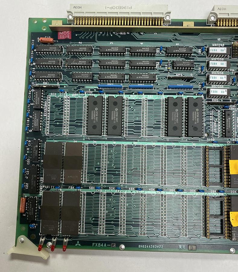 Used MITSUBISHI,BN624A353H02 / FX84-5,PC BOARD