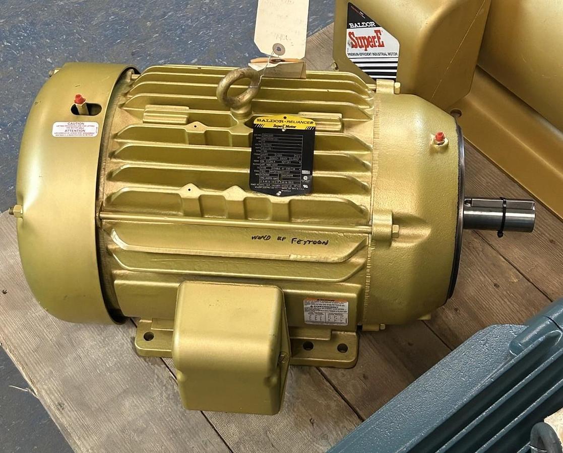 BALDOR,CEM2333T,SUPER-E MOTOR 15HP 1765RPM 460V 3PH 254TC FRAME NOS