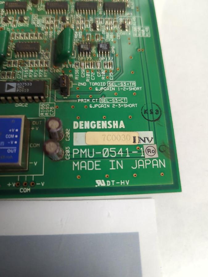 Used DENGESHA,PMU-0541-1,CIRCUIT BOARD PRE-OWNED