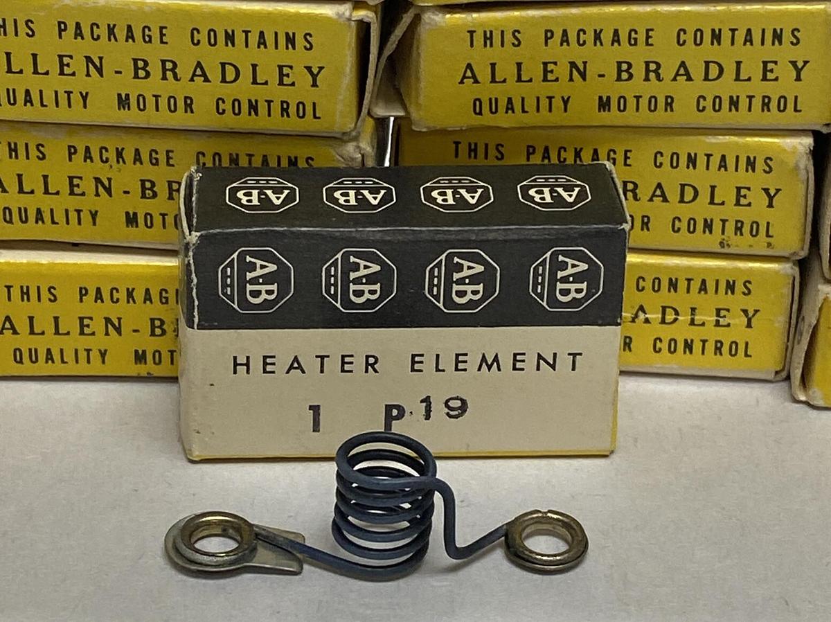 ALLEN BRADLEY,P19,HEATER ELEMENT LOT OF 17 NEW