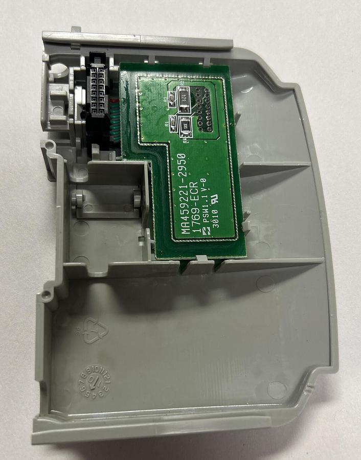 Used ALLEN BRADLEY,1769-ECR,SER A REV 2 RIGHT END CAP TERMINATOR