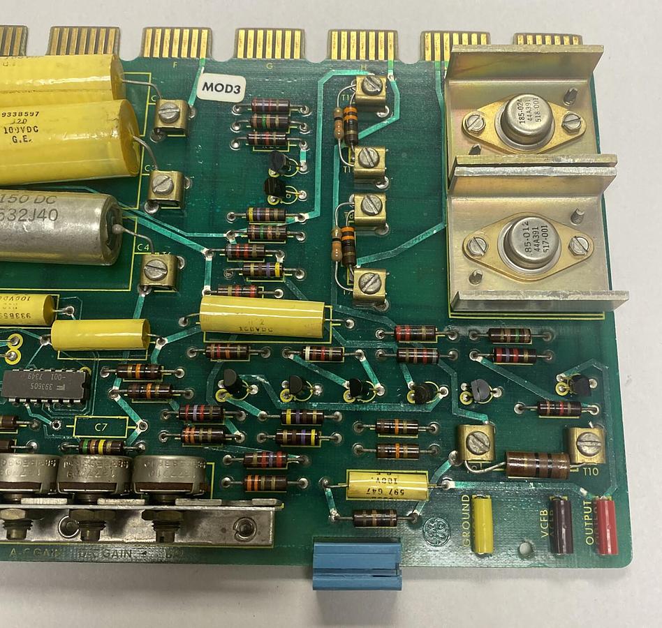 Used GE GENERAL ELECTRIC,AHD1A 44A390420-G01, CIRCUIT BOARD
