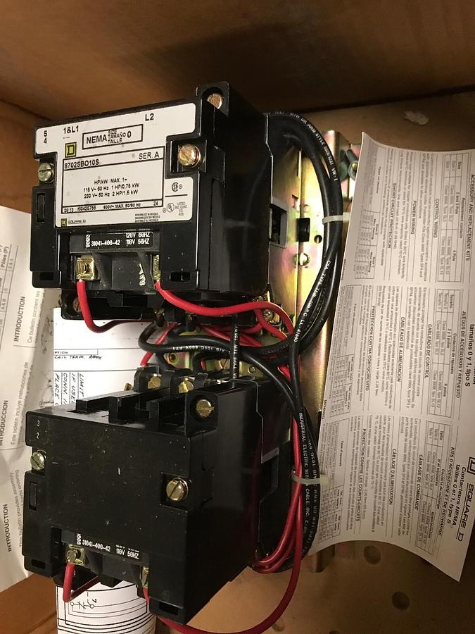 Square D,8702SB010V02S,Series A Size 0 Starter